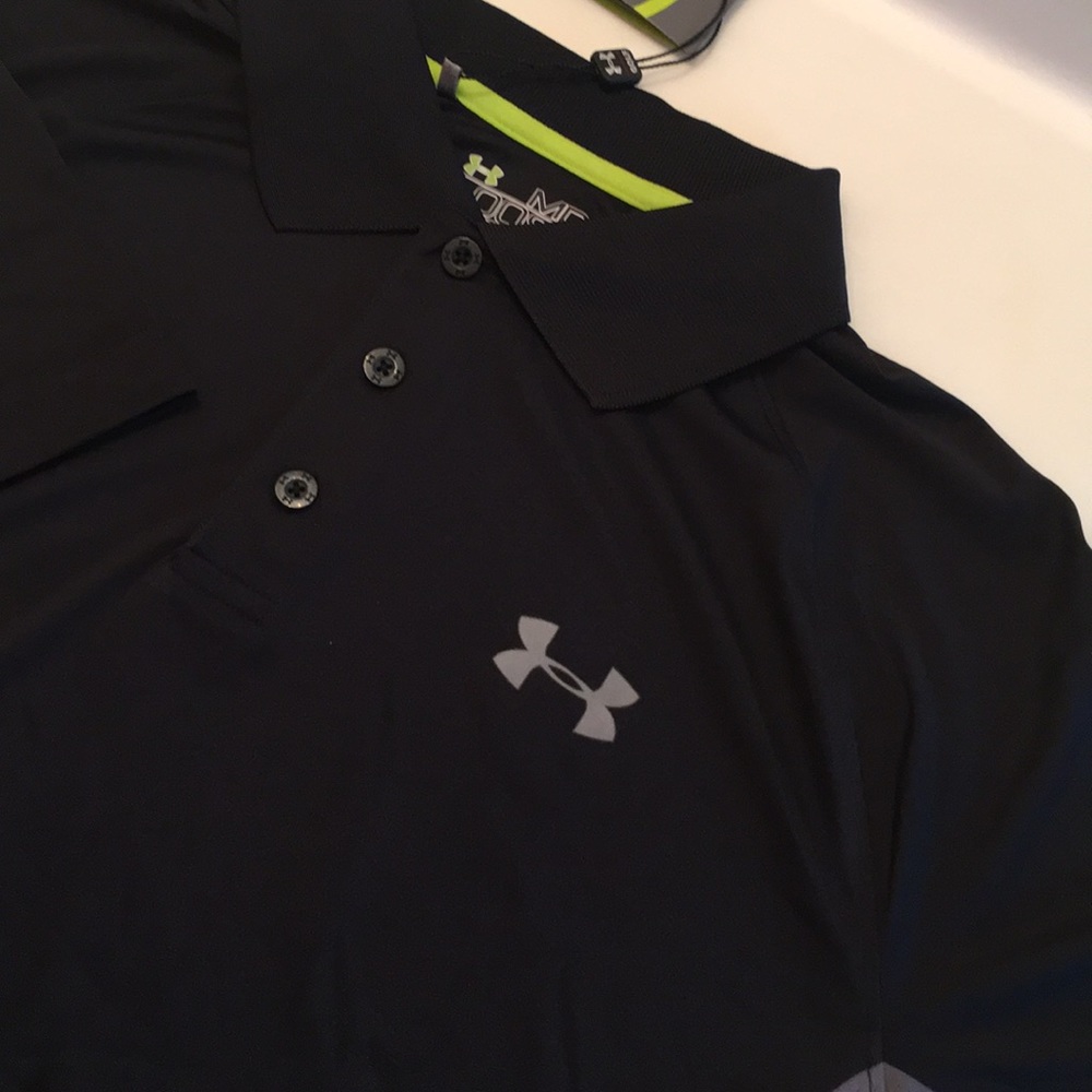Under Armour UA Men’s Catalyst Golf Polo Shirt - Picture 6 of 8